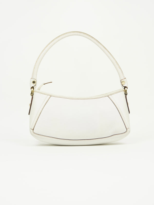 GUCCI LEATHER D RING BAG