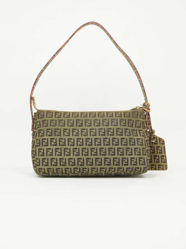 FENDI ZUCCA SHOULDER BAG