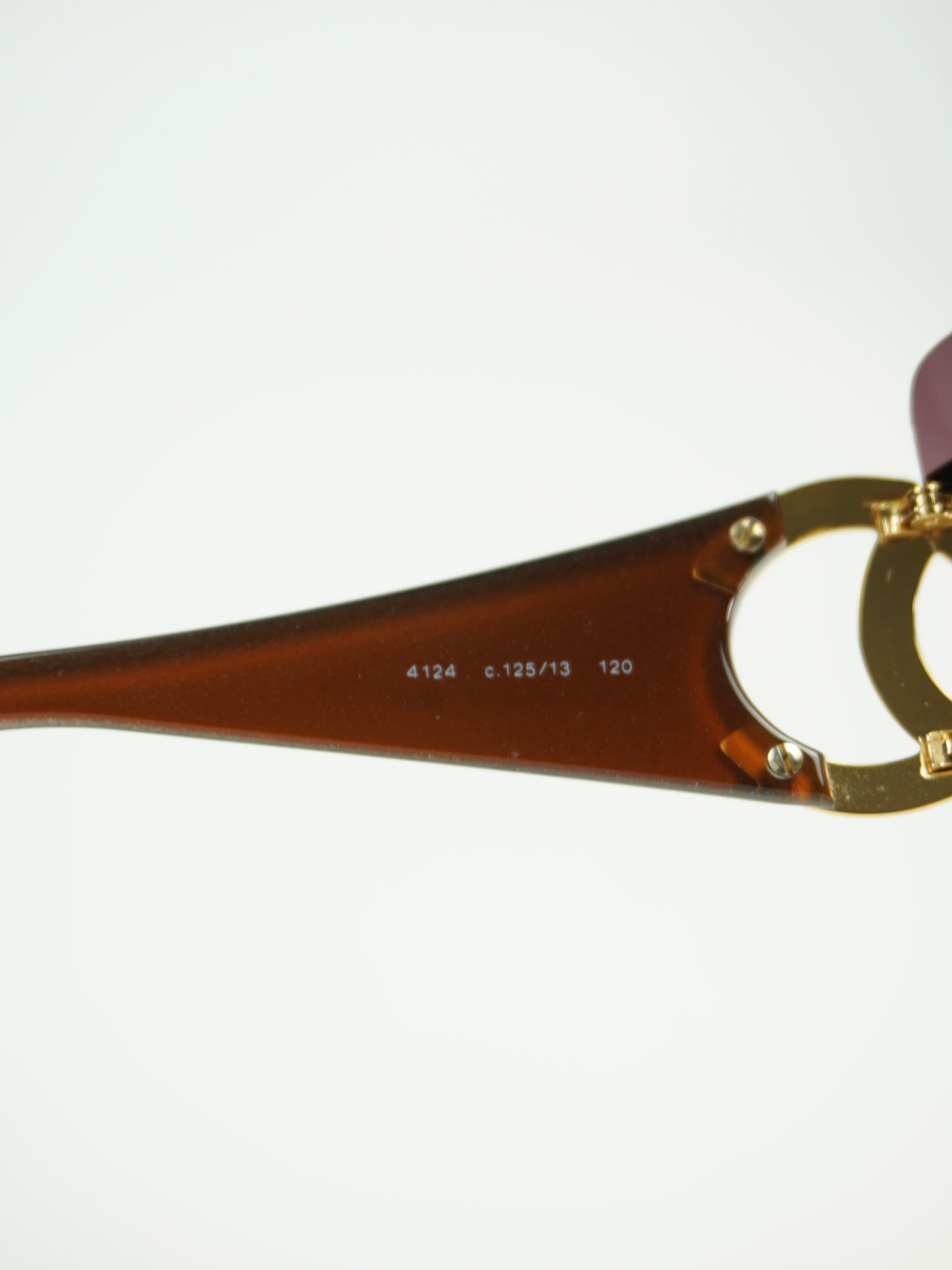 CHANEL RIMLESS CC LOGO SUNGLASSES
