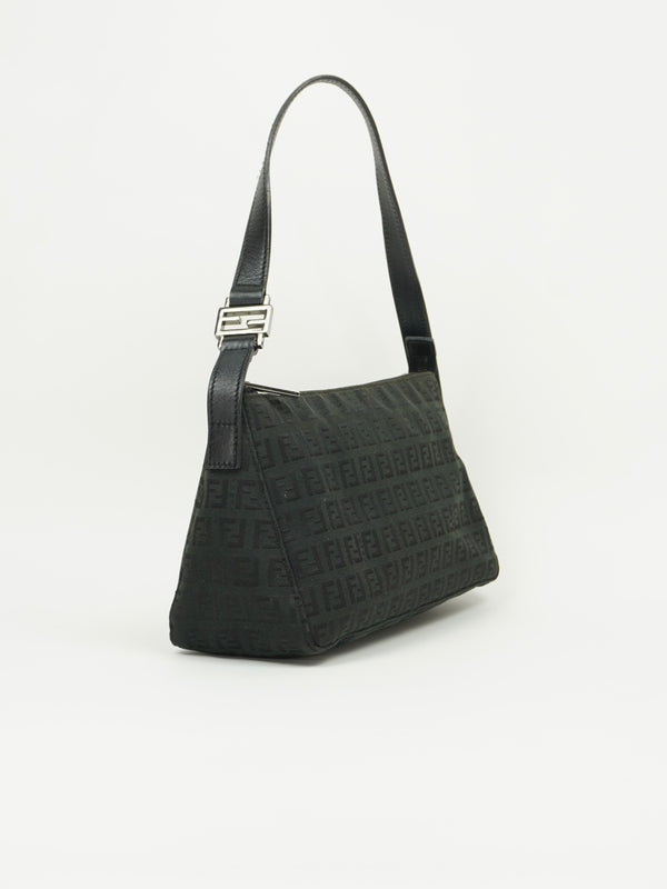 FENDI ZUCCA SHOULDER BAG