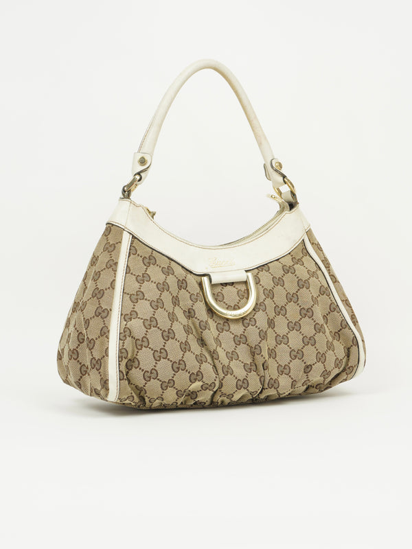 GUCCI MONOGRAM ABBEY BAG