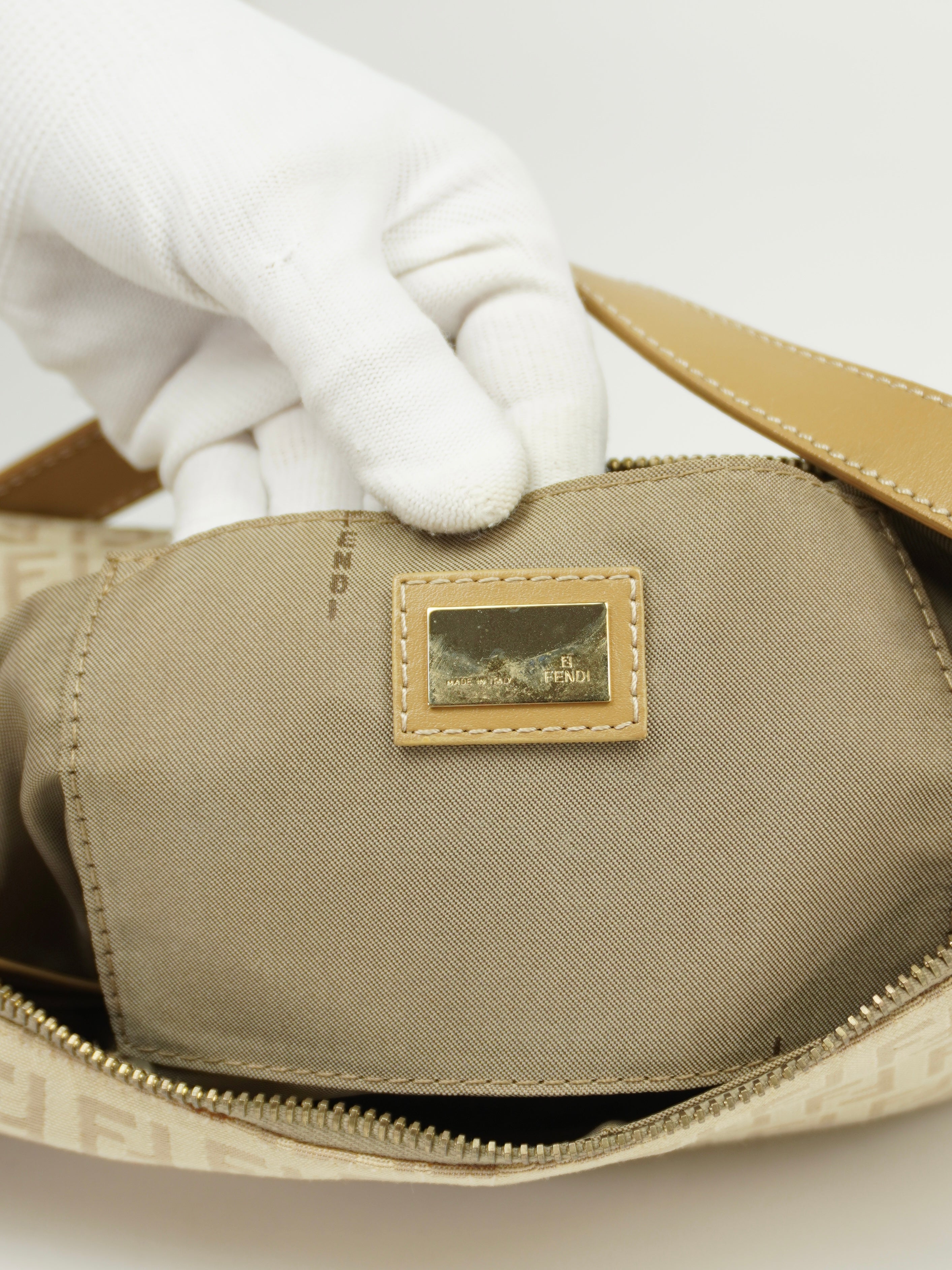 FENDI ZUCCA SHOULDER BAG