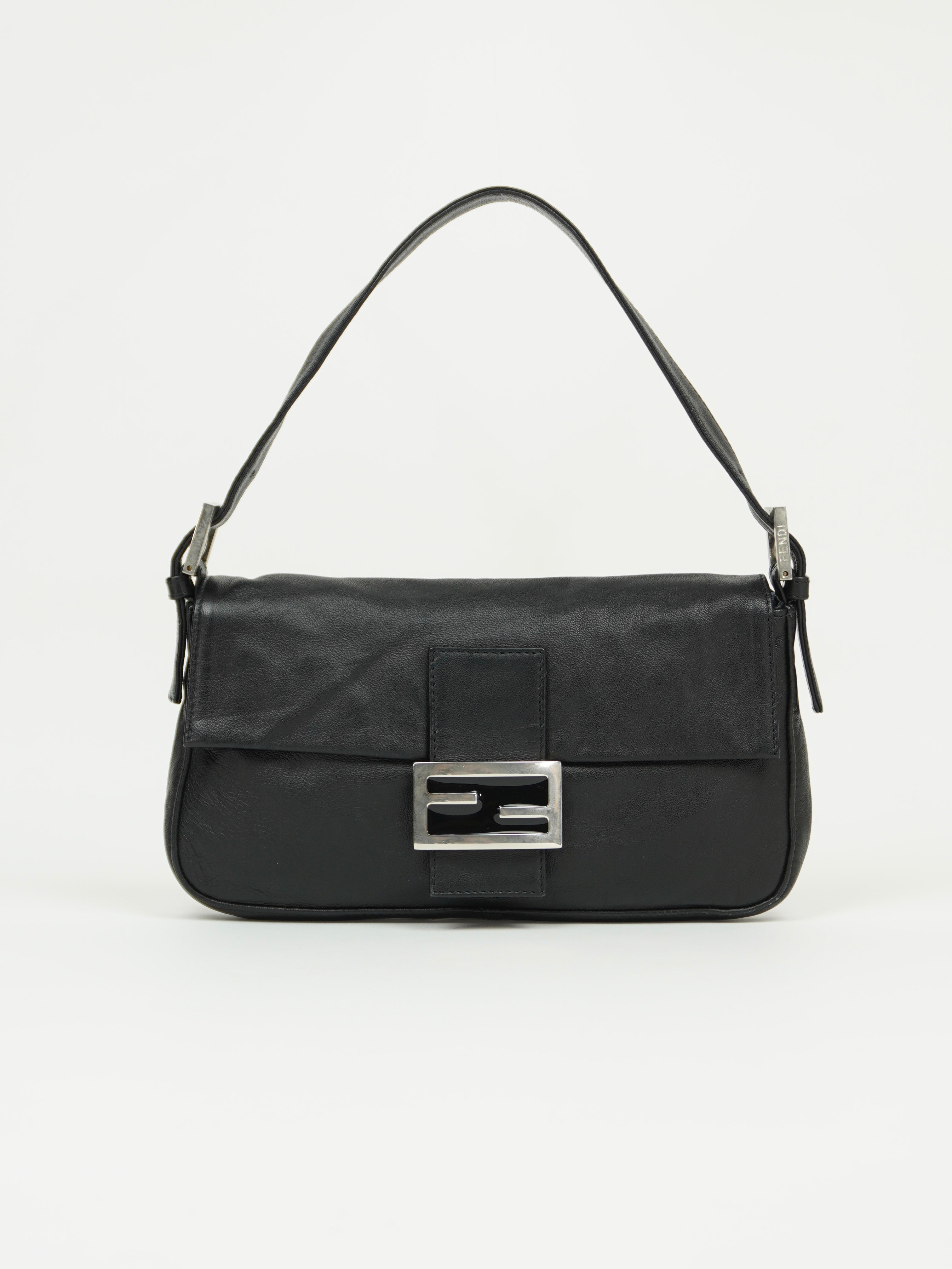 FENDI LEATHER BAGUETTE BAG