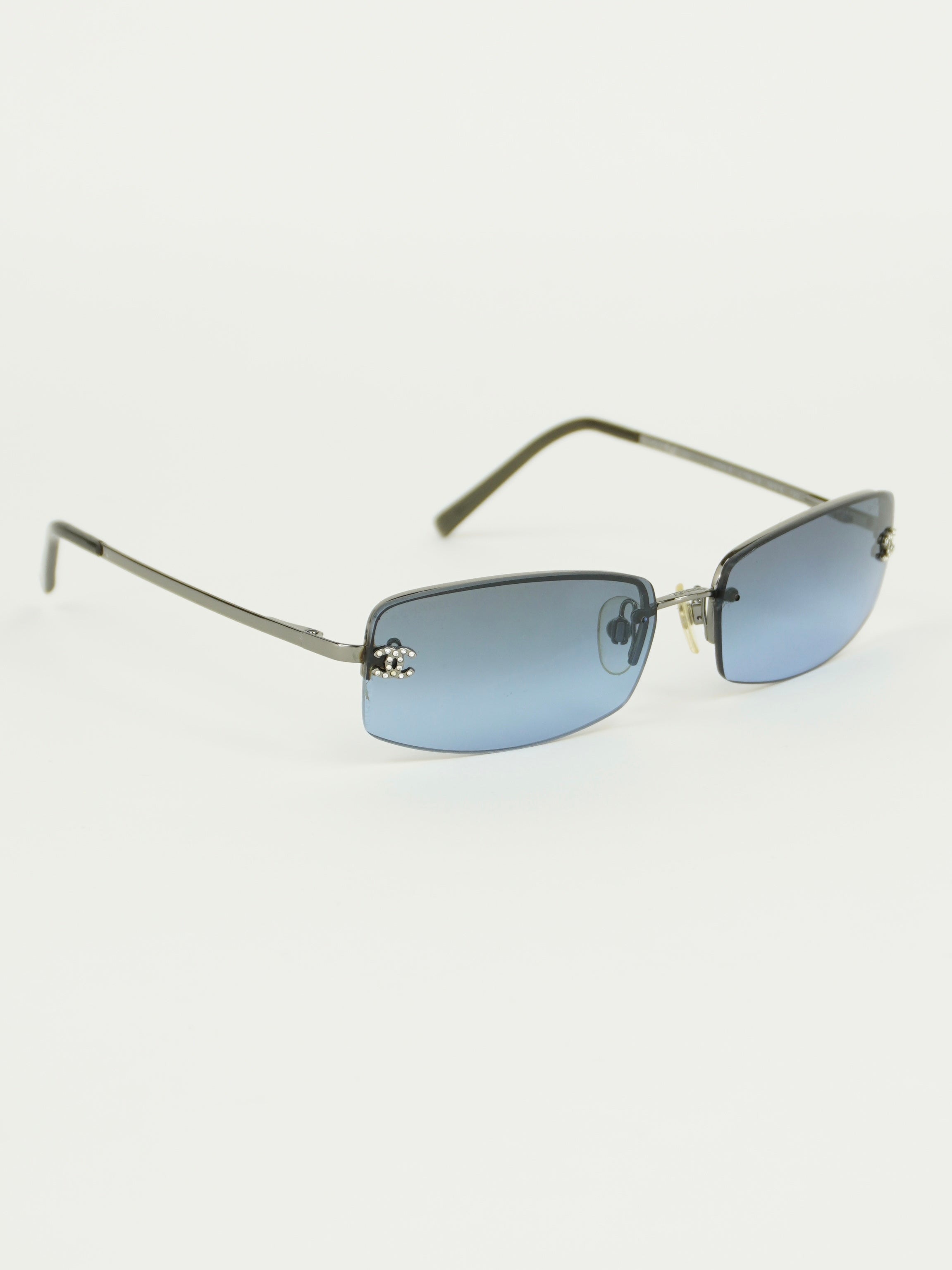 CHANEL RHINESTONE SUNGLASSES