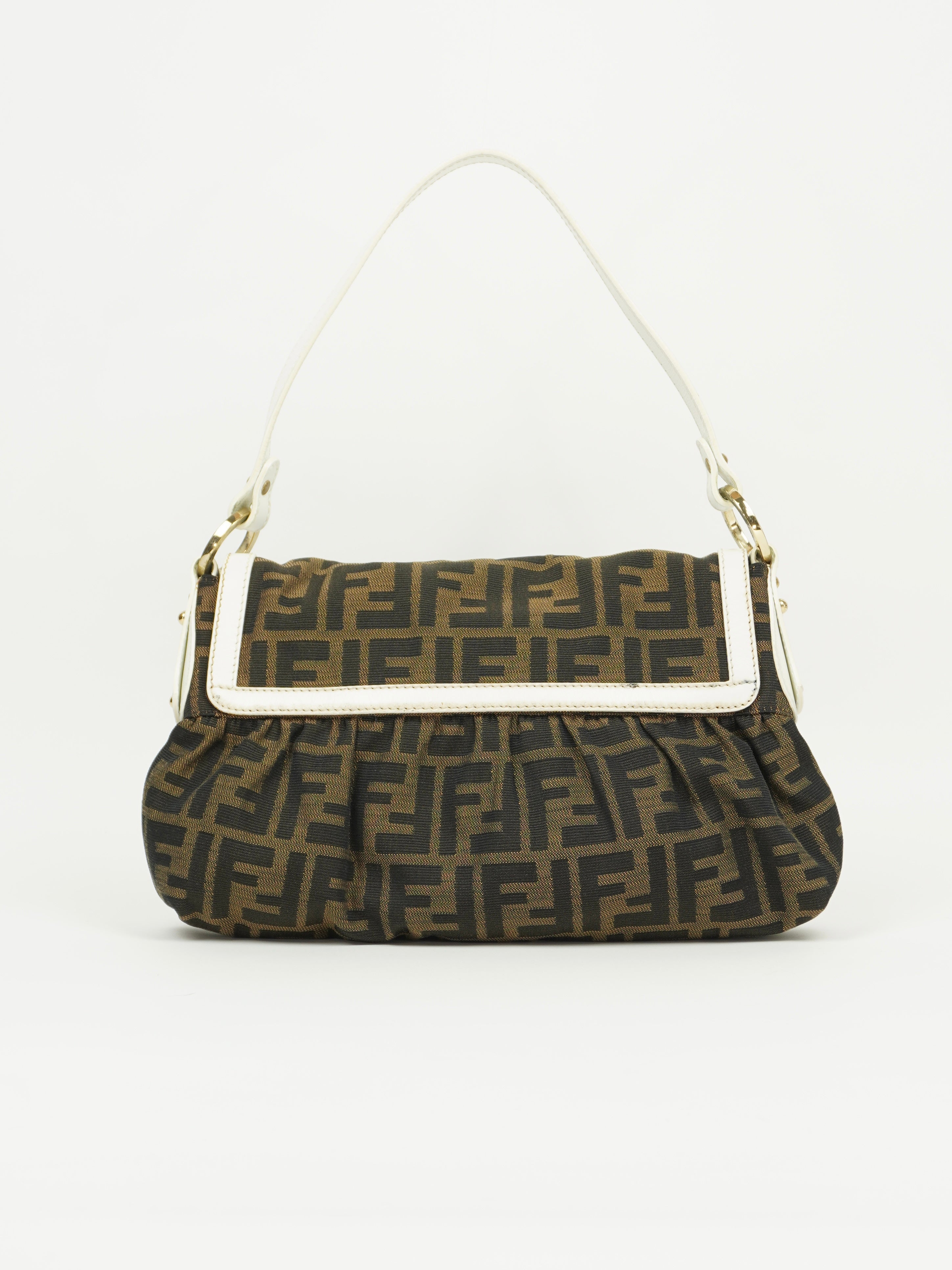 FENDI ZUCCA SHOULDER BAG