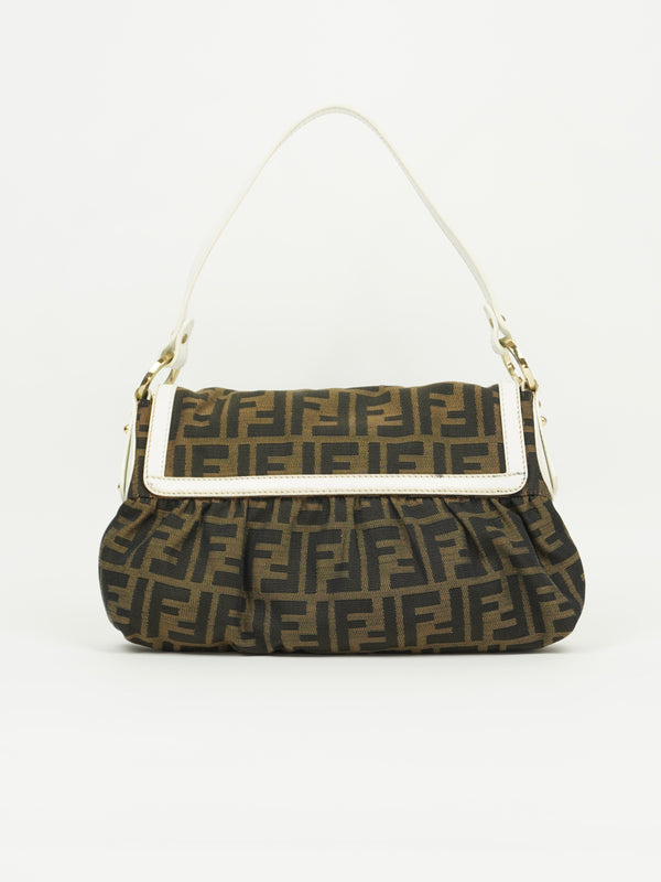 FENDI ZUCCA SHOULDER BAG