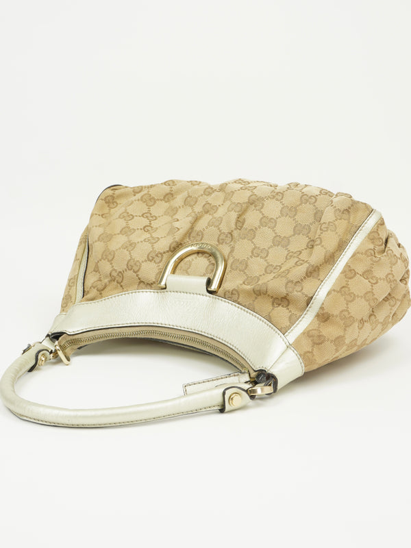 GUCCI MONOGRAM ABBEY BAG