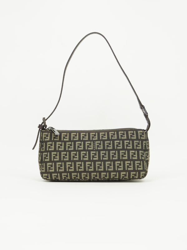FENDI ZUCCA SHOULDER BAG
