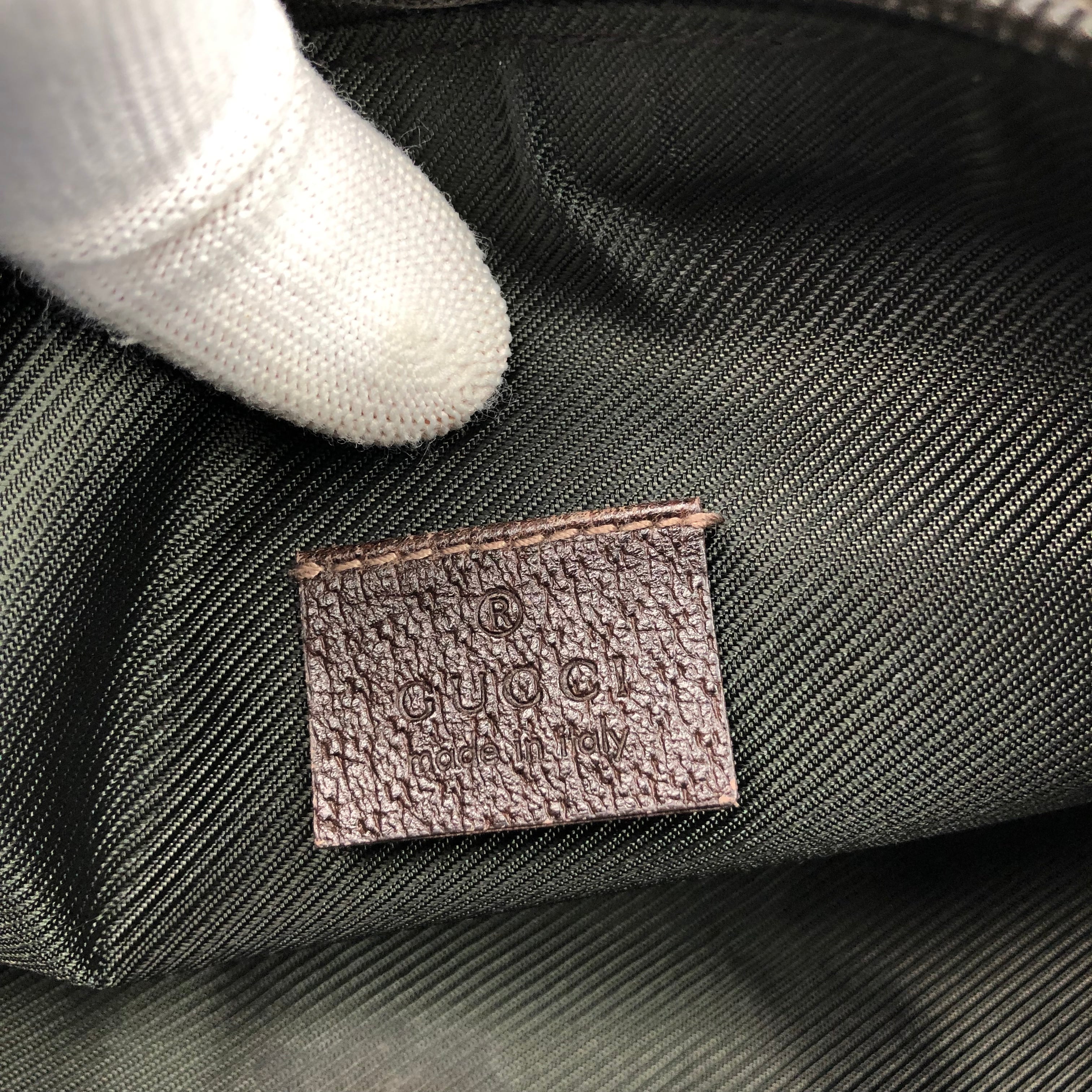 GUCCI MONOGRAM SHOULDER BAG