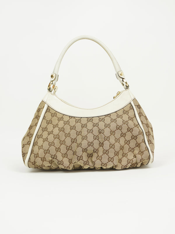 GUCCI MONOGRAM ABBEY BAG