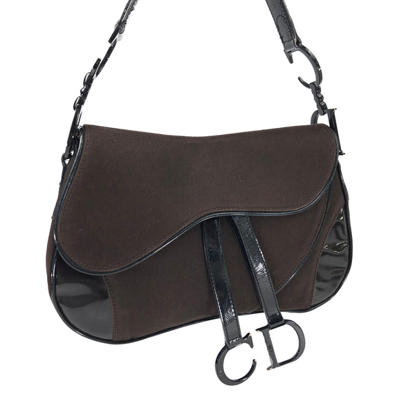 CHRISTIAN DIOR DOUBLE SADDLE BAG
