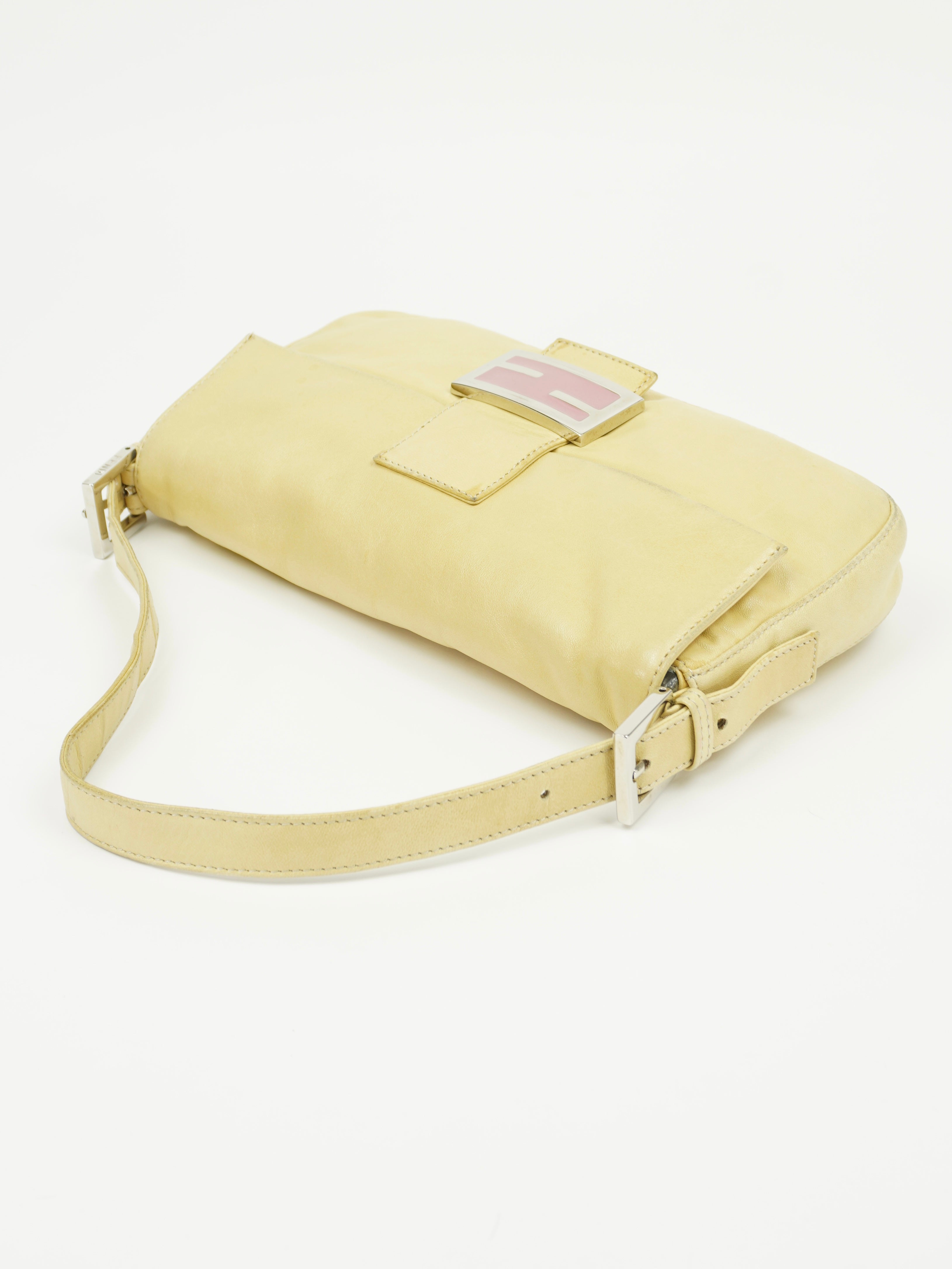 FENDI LEATHER BAGUETTE BAG