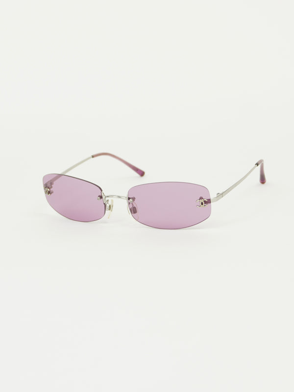 CHANEL RIMLESS SUNGLASSES