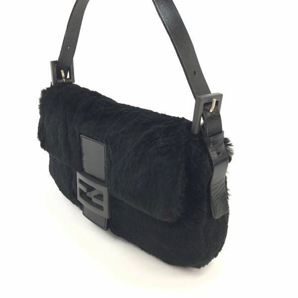 FENDI MINK FUR BAGUETTE BAG