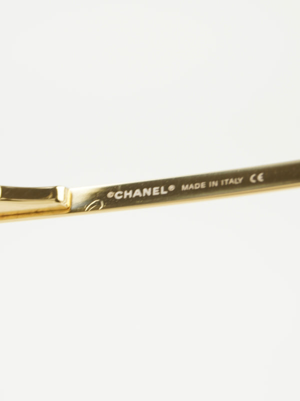 CHANEL RHINESTONE SUNGLASSES