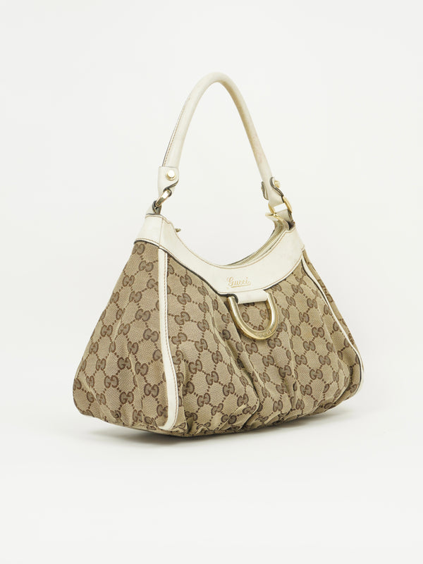 GUCCI MONOGRAM ABBEY BAG