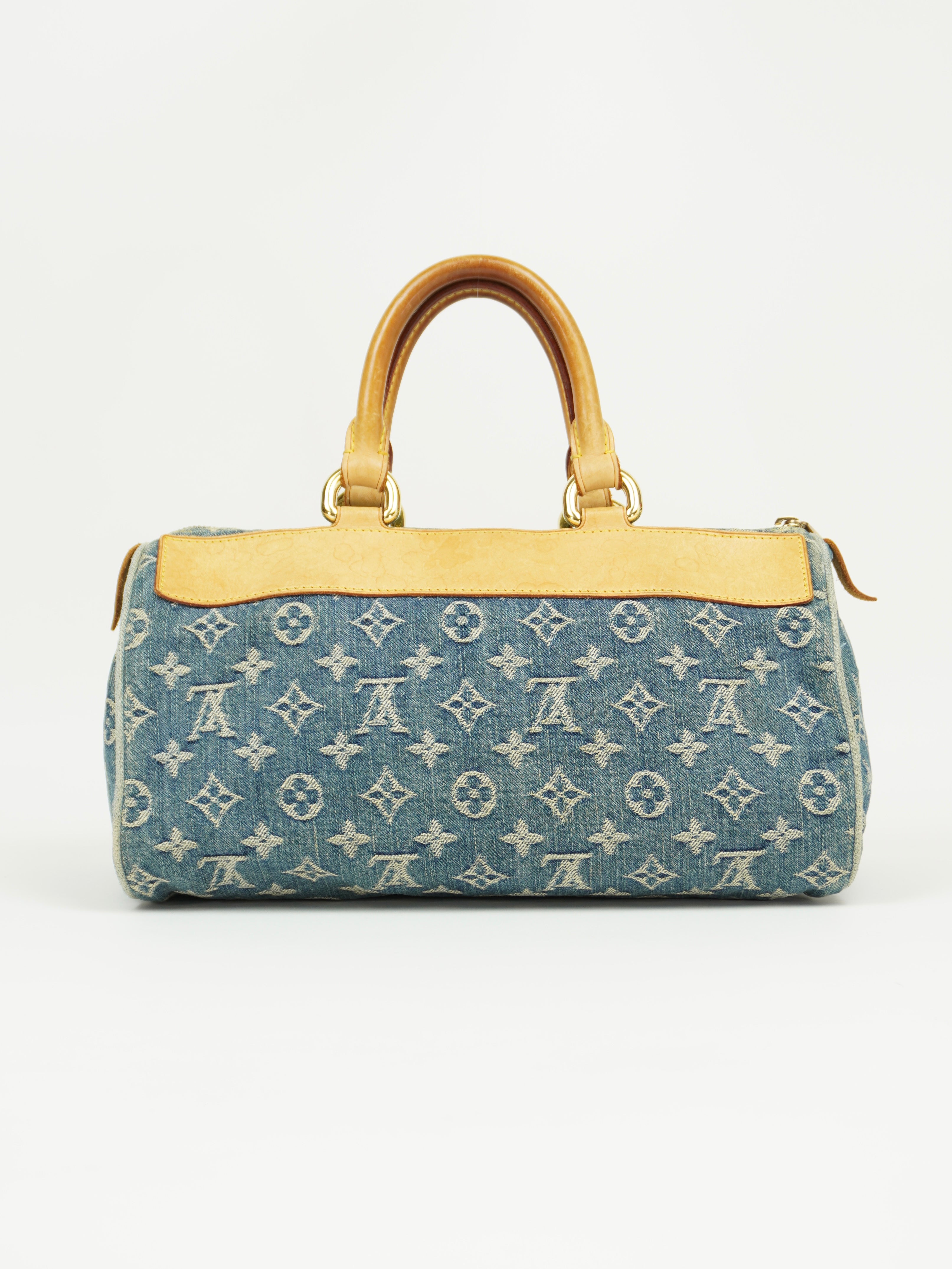 LOUIS VUITTON DENIM NEO SPEEDY BAG