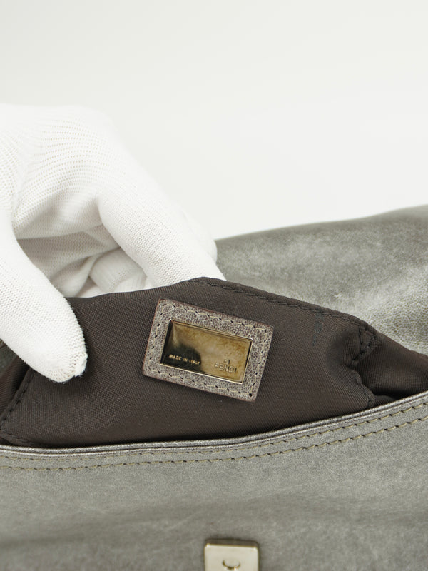 FENDI LEATHER BAGUETTE