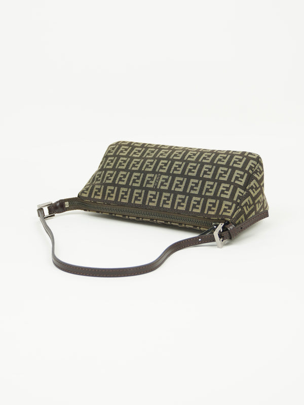 FENDI ZUCCA SHOULDER BAG