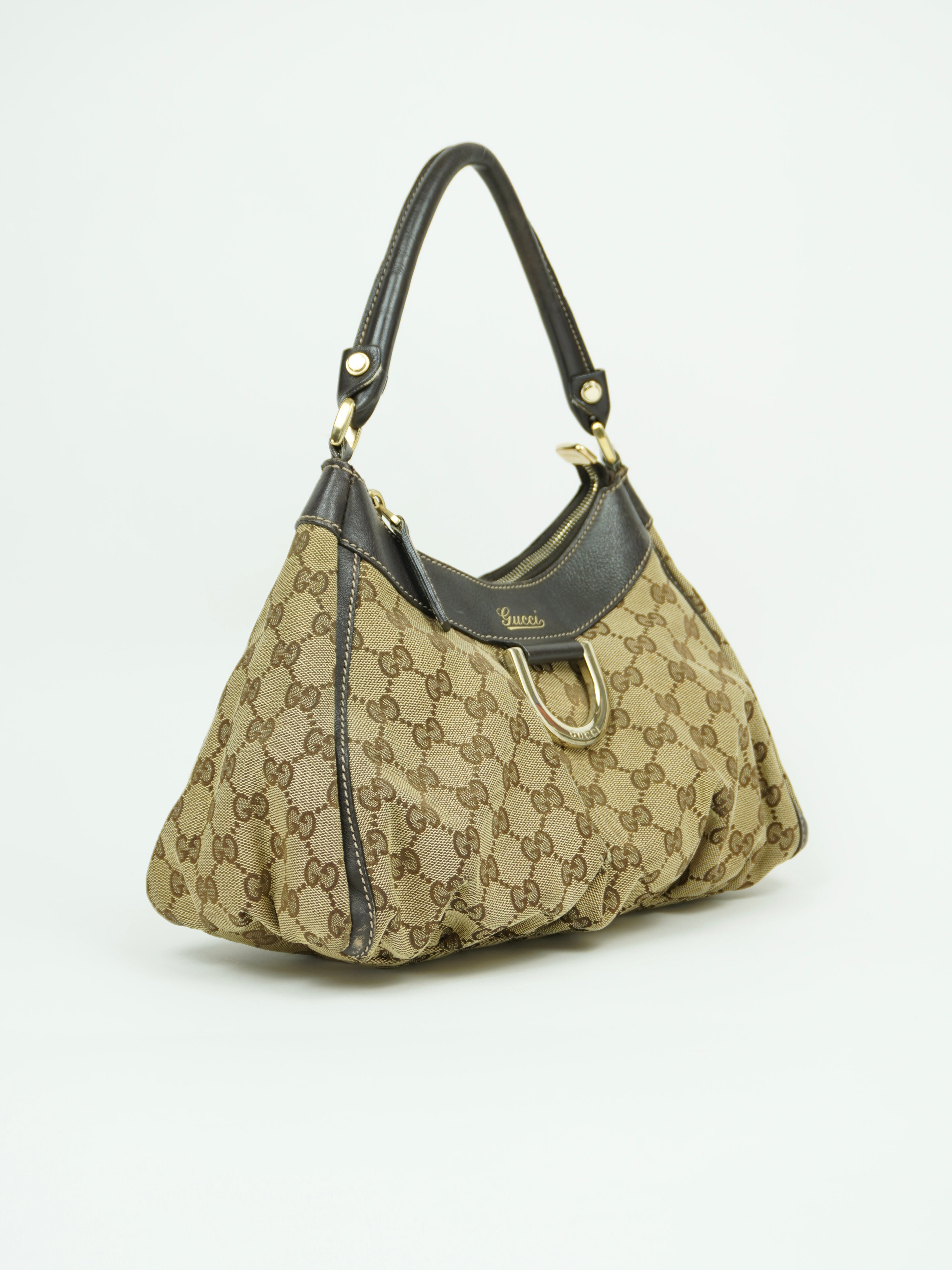 GUCCI MONOGRAM ABBEY BAG