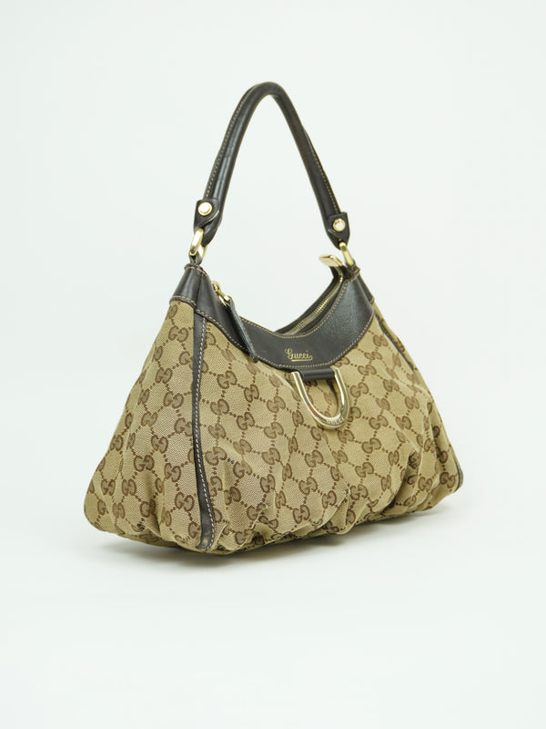 GUCCI MONOGRAM ABBEY BAG