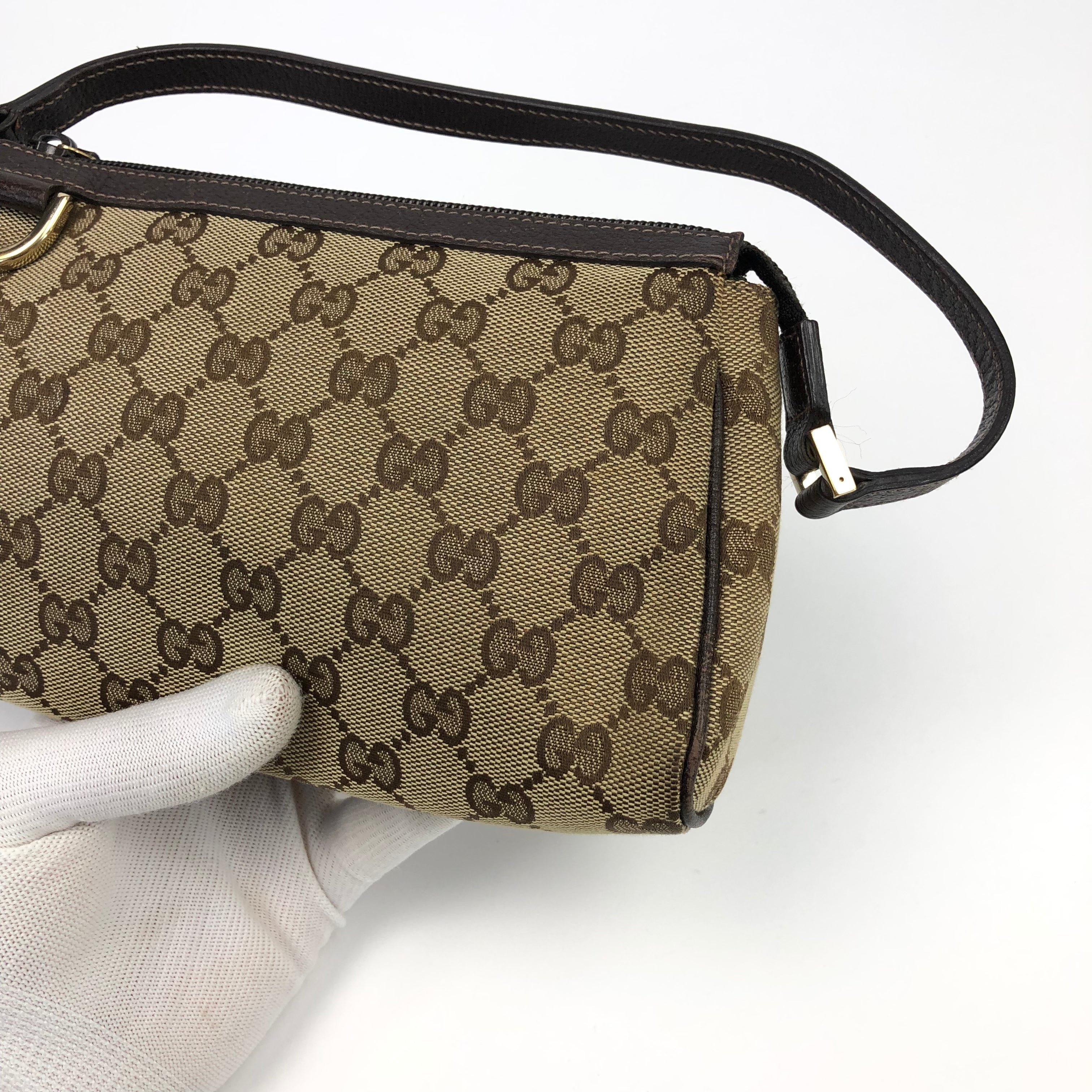 GUCCI MONOGRAM SHOULDER BAG