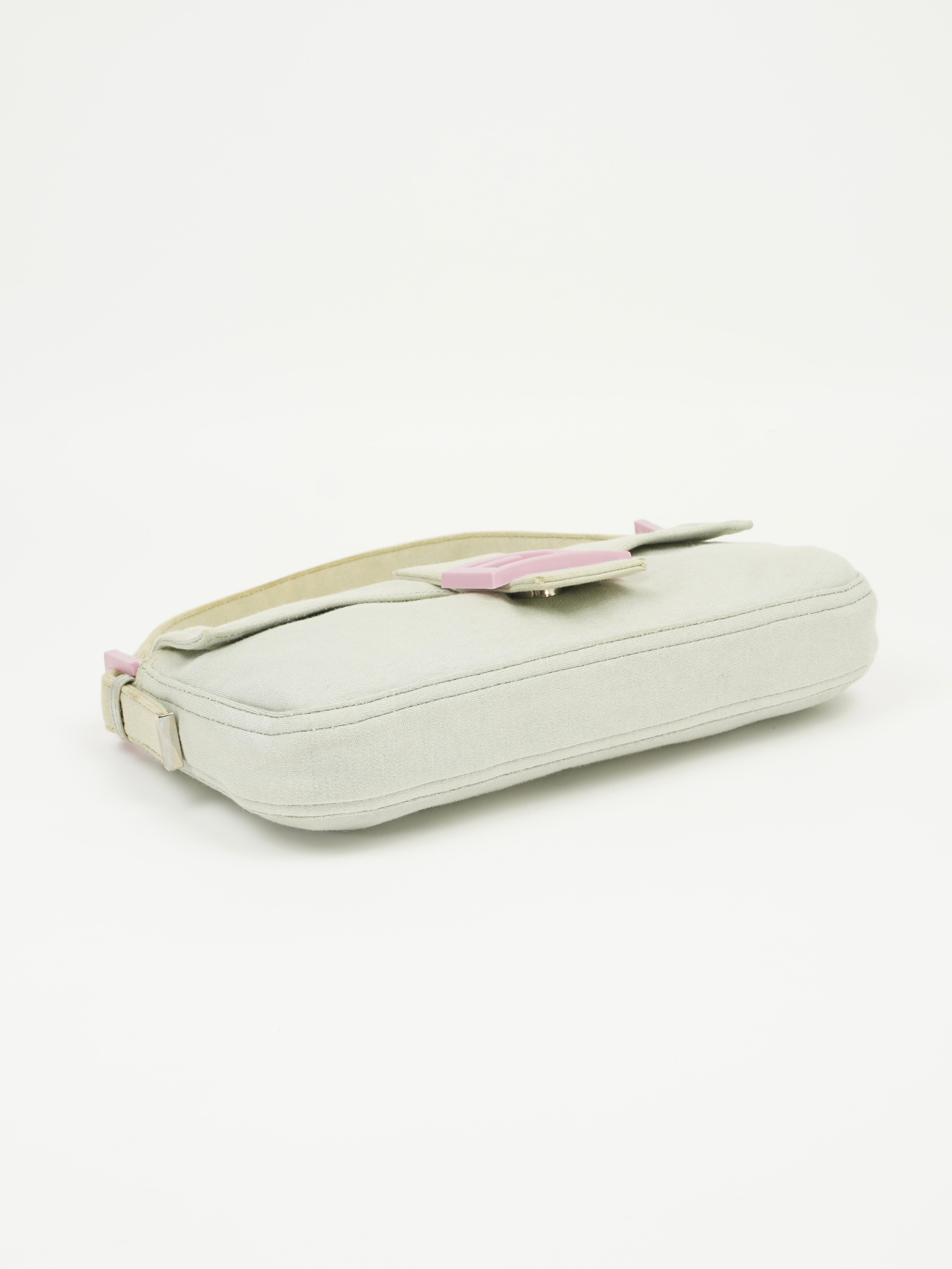 FENDI BAGUETTE WITH PINK HARDWARE