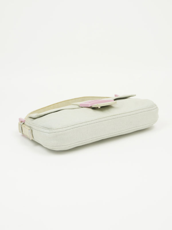 FENDI BAGUETTE WITH PINK HARDWARE