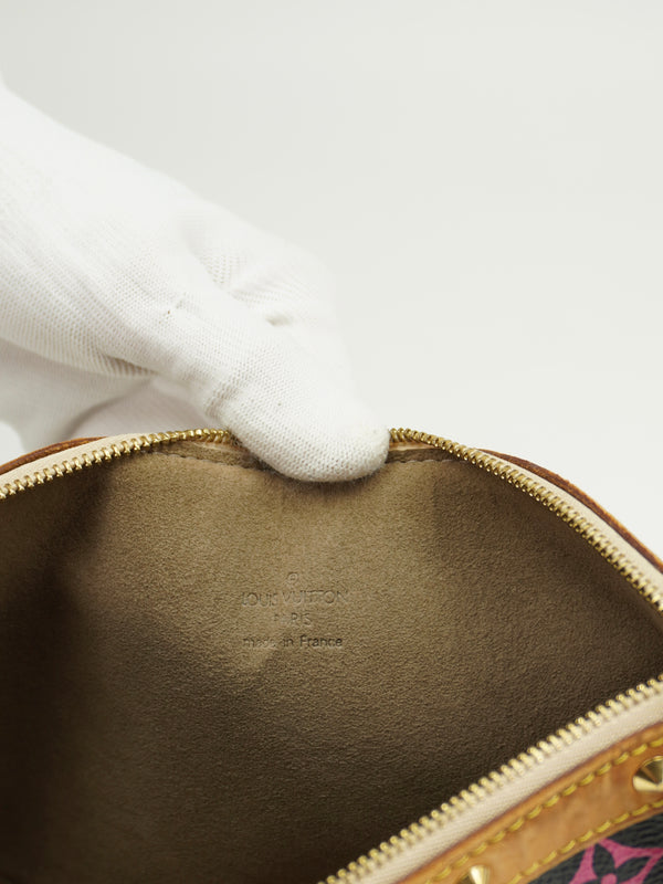 LOUIS VUITTON MULTICOLOR TAKASHI MURAKAMI POCHETTE BAG