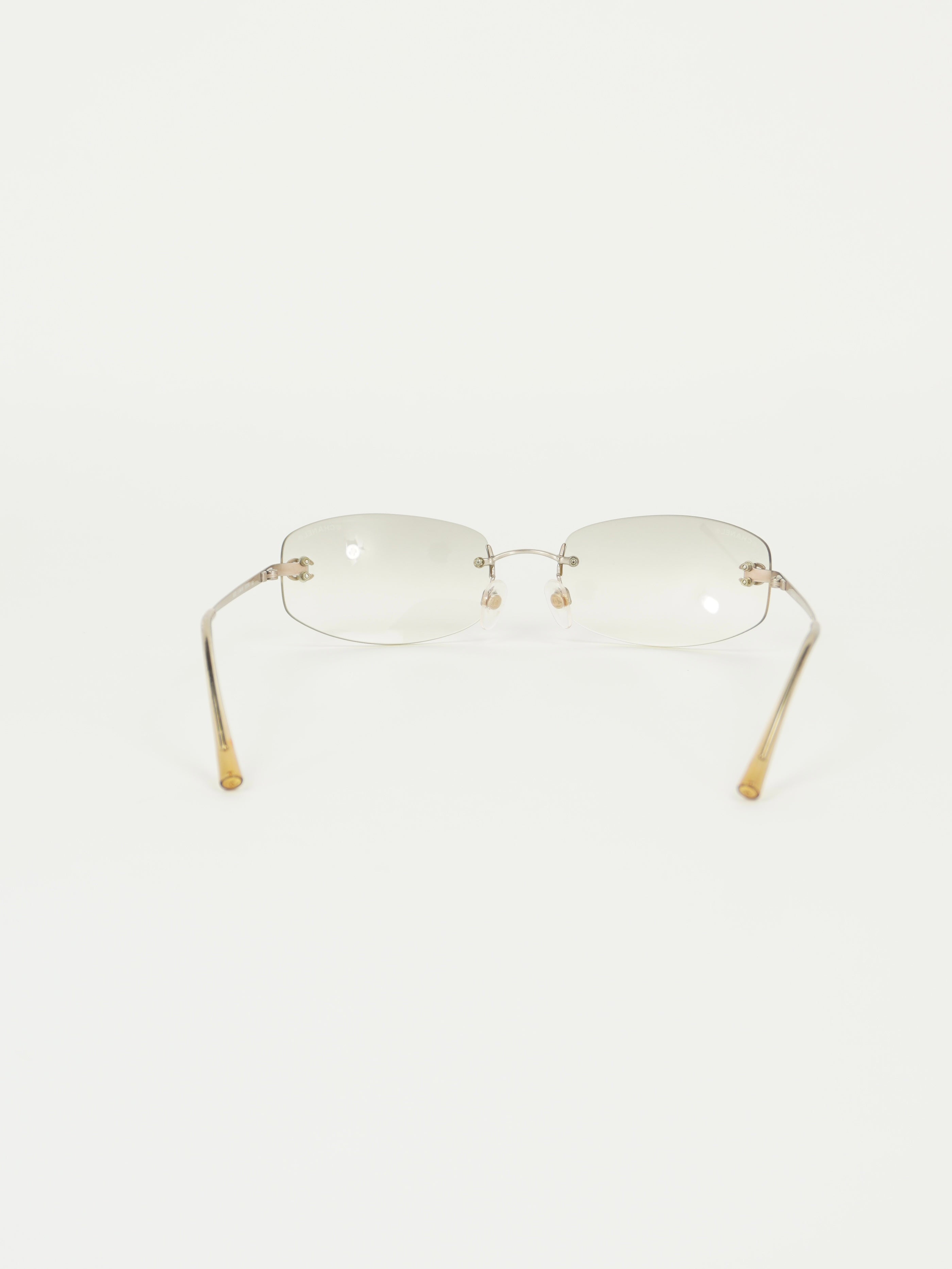 CHANEL RIMLESS SUNGLASSES