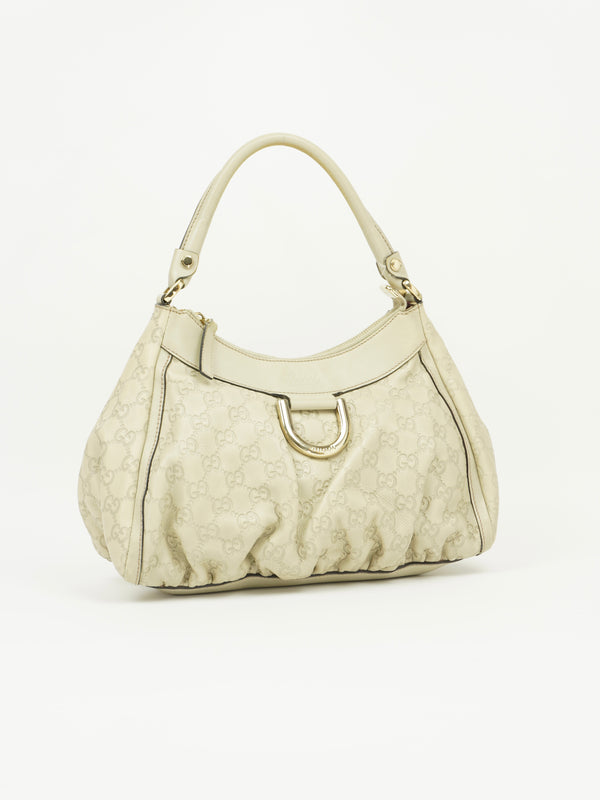 GUCCI MONOGRAM ABBEY BAG