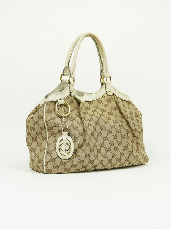 GUCCI MONOGRAM SUKEY BAG