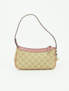 GUCCI MONOGRAM BAG WITH CHARM