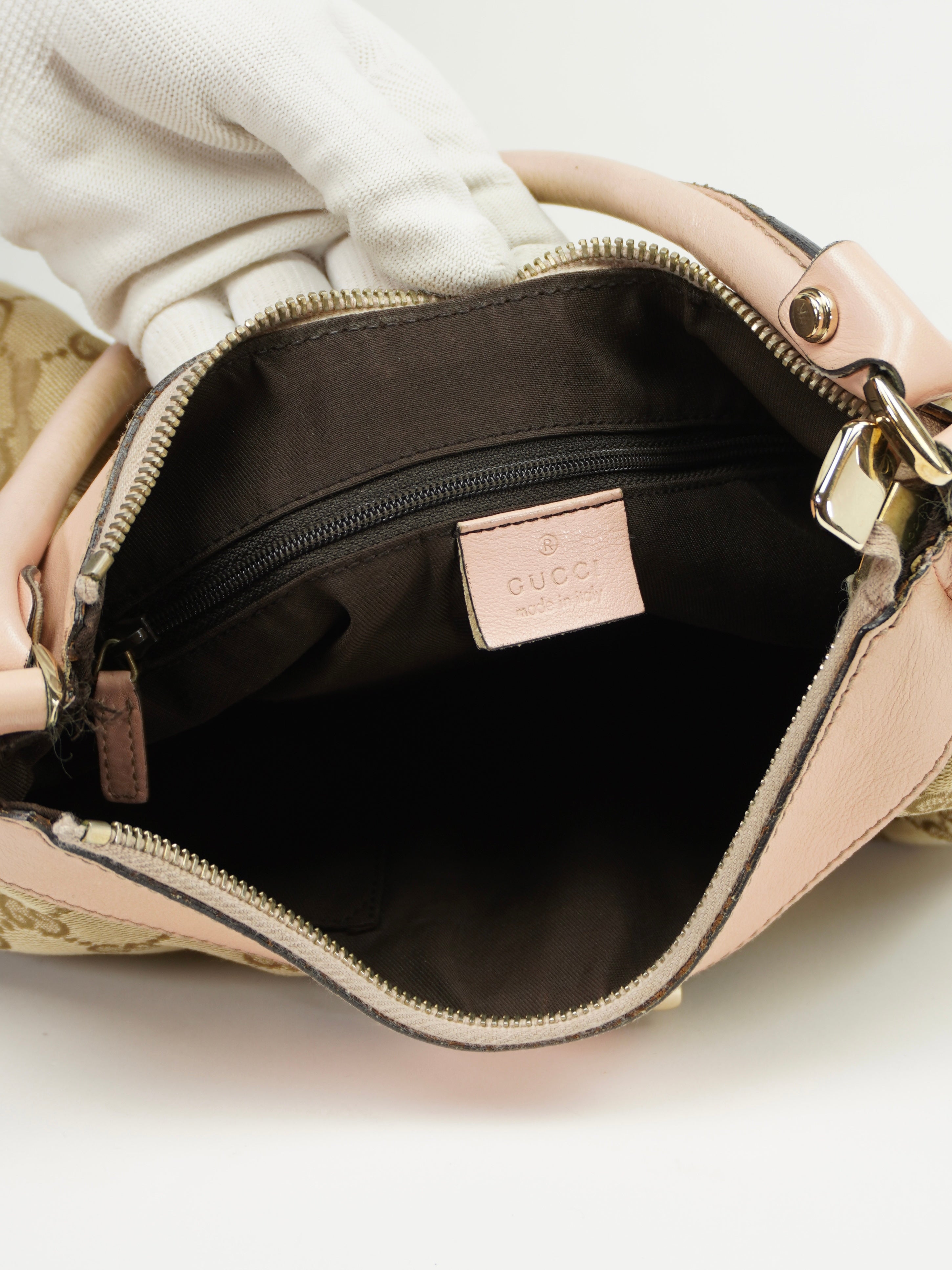 GUCCI MONOGRAM ABBEY BAG