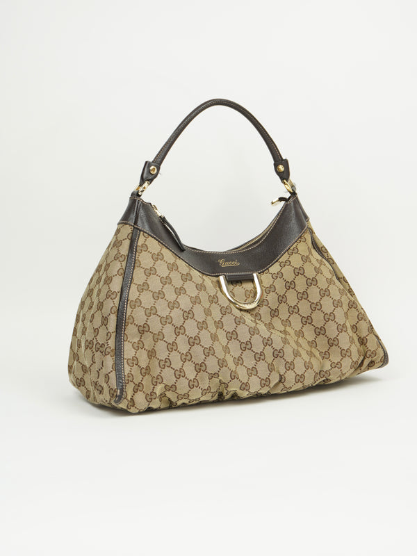 GUCCI MONOGRAM ABBEY BAG