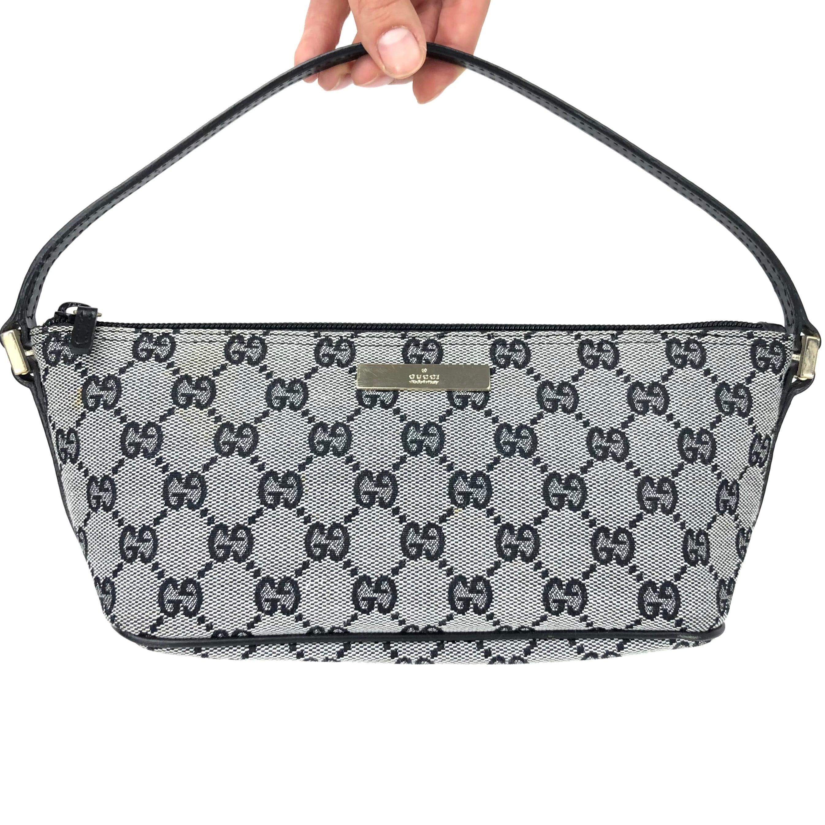 GUCCI MONOGRAM SHOULDER BAG