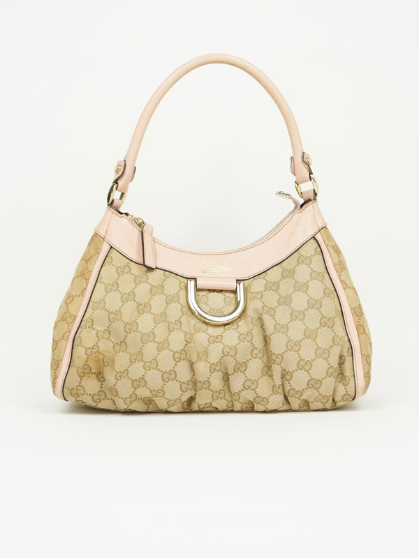 GUCCI MONOGRAM ABBEY BAG