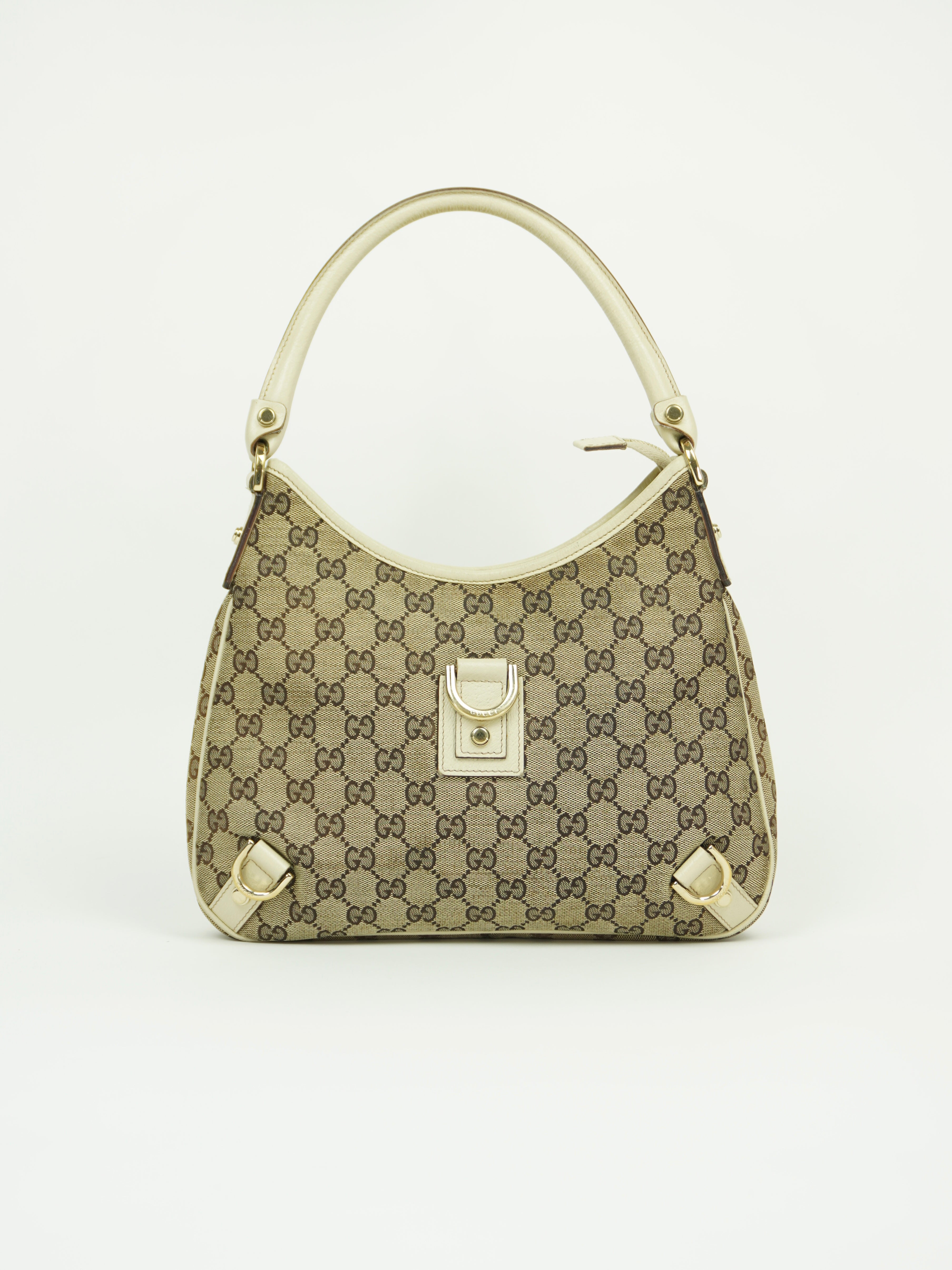 GUCCI MONOGRAM D RING BAG