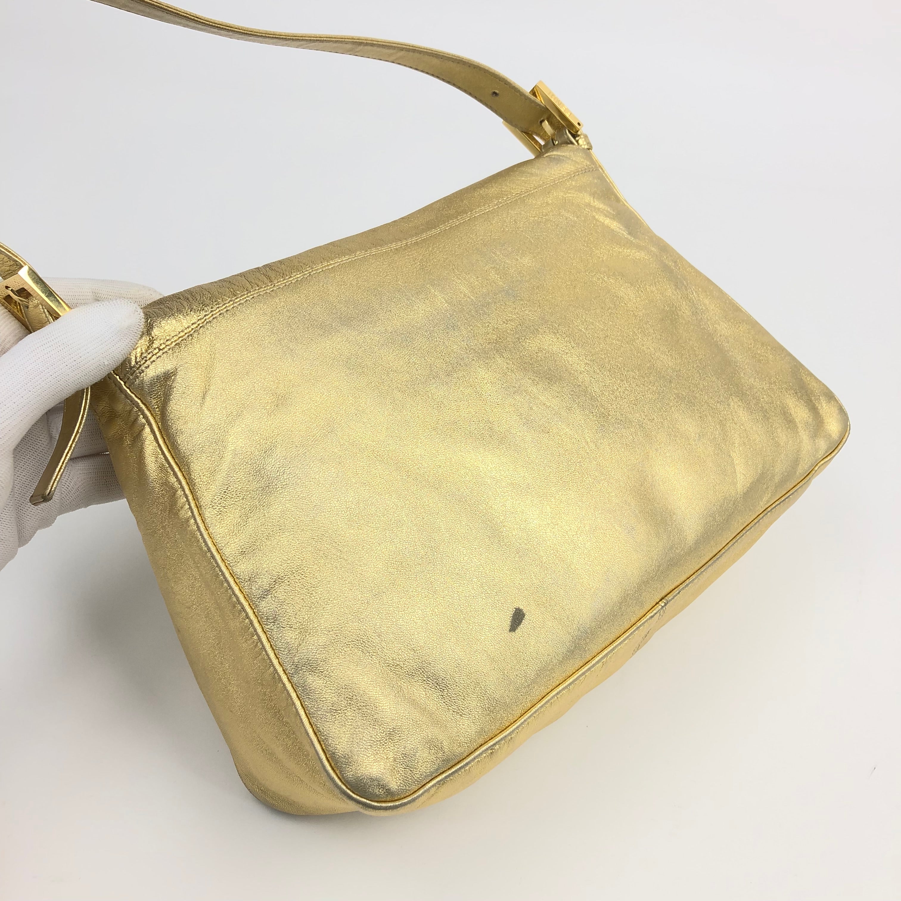 FENDI GOLD MAMA BAGUETTE
