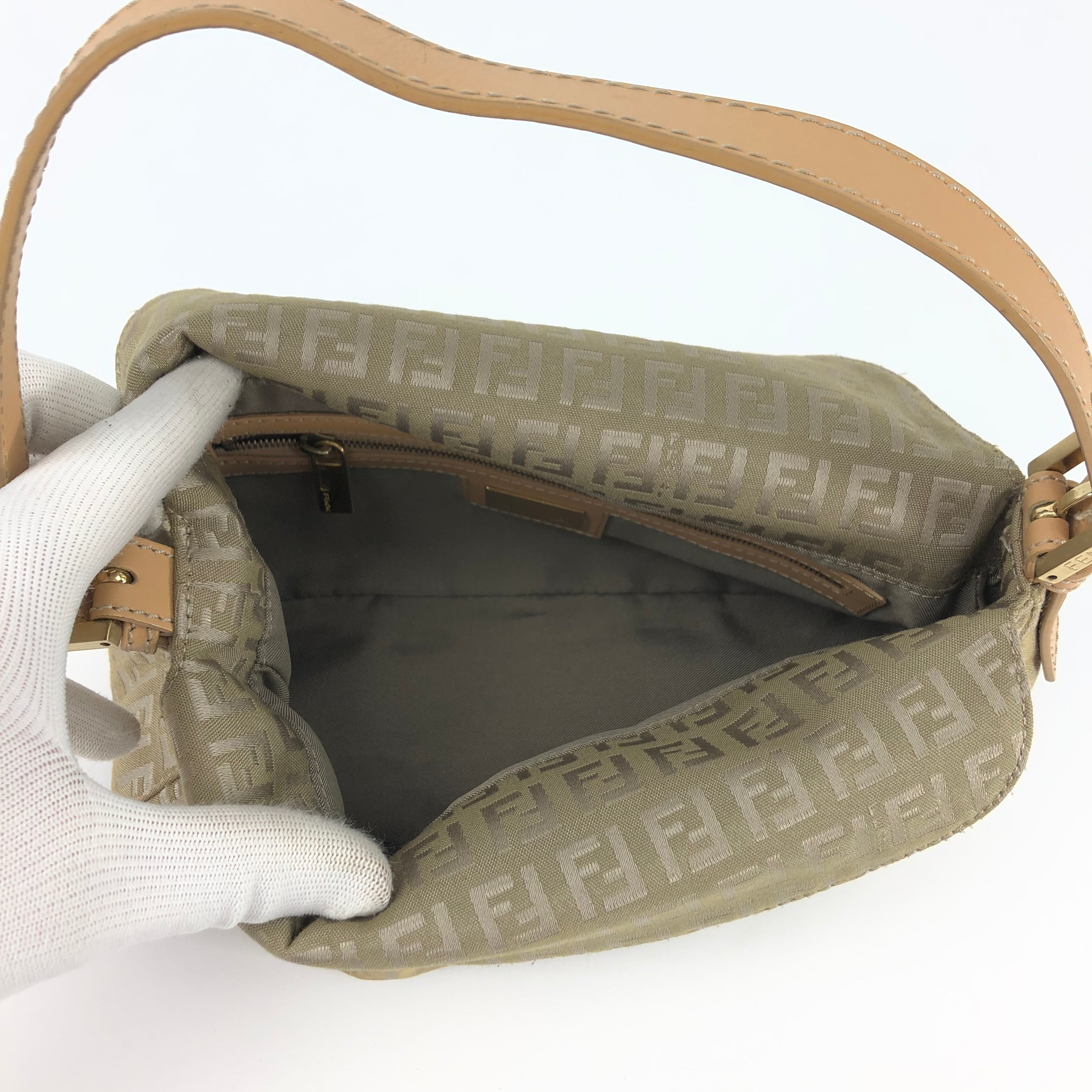 FENDI ZUCCA SHOULDER BAG