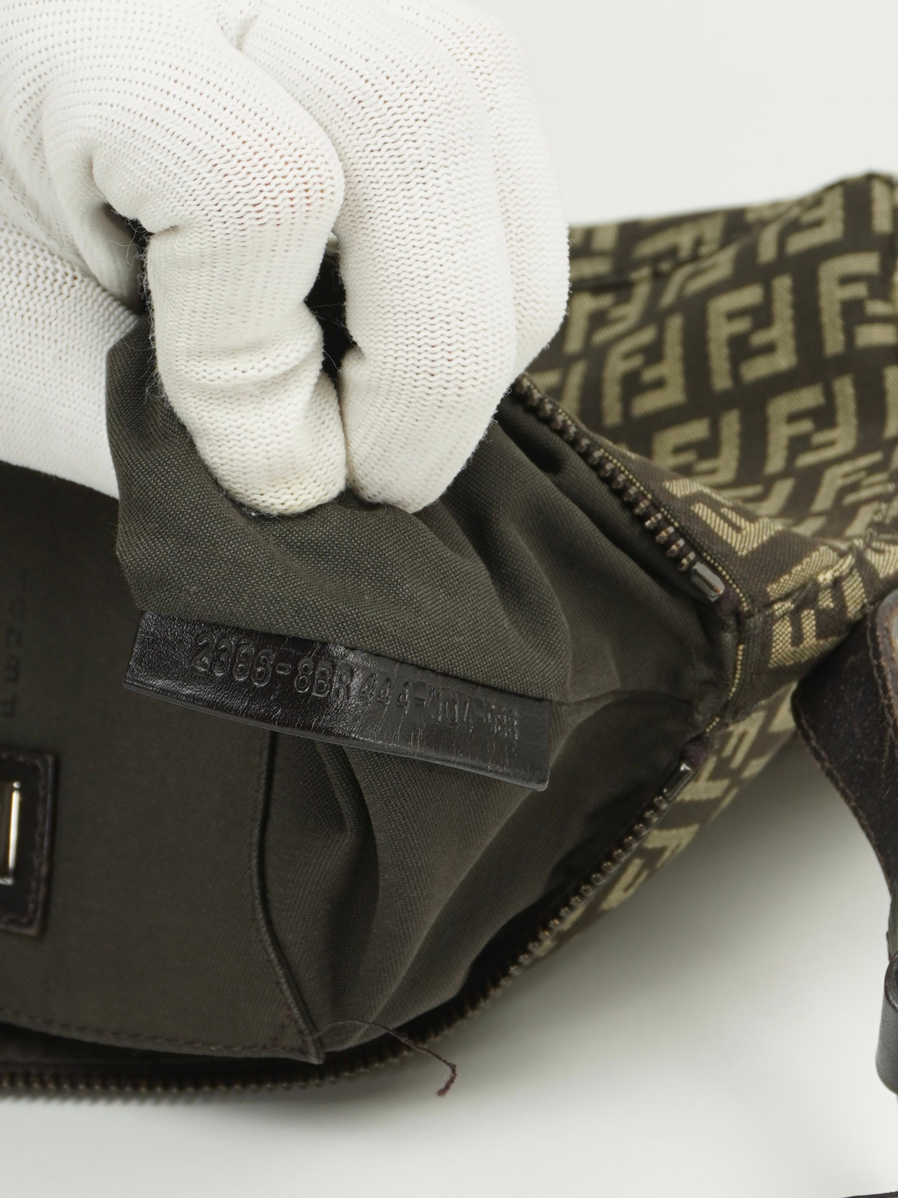 FENDI ZUCCA SHOULDER BAG