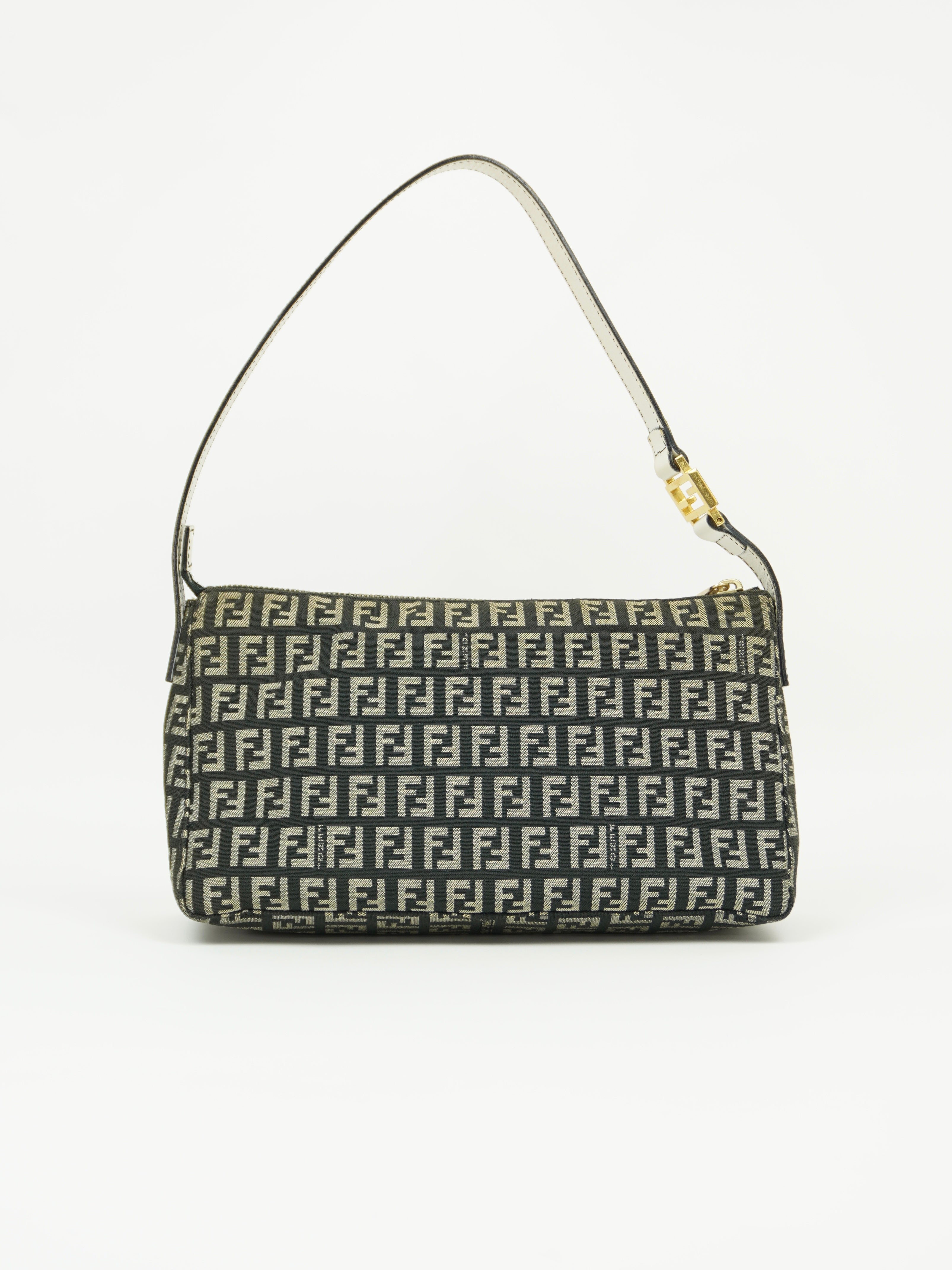 FENDI ZUCCA SHOULDER BAG