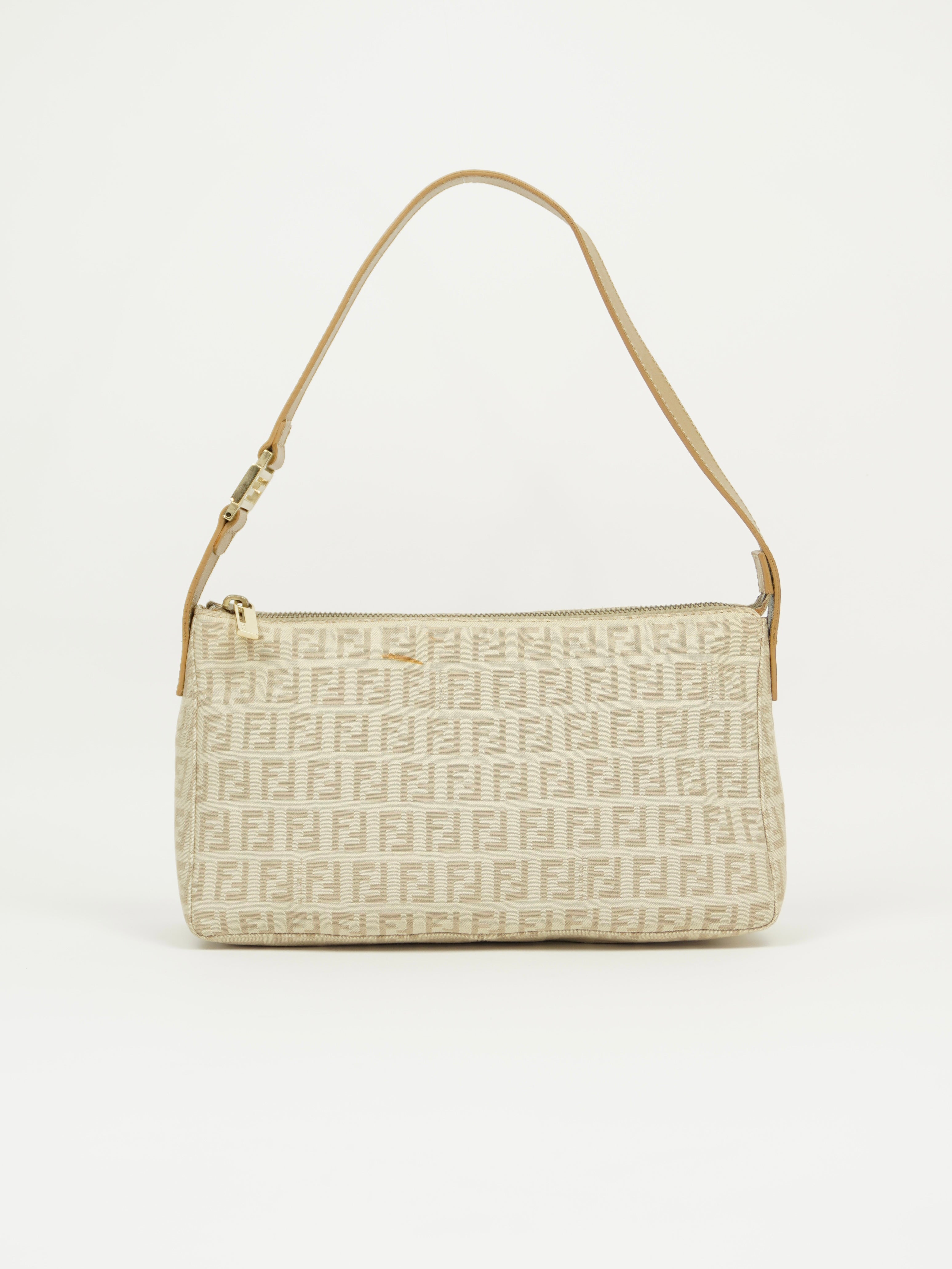 FENDI ZUCCA SHOULDER BAG