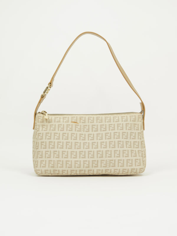 FENDI ZUCCA SHOULDER BAG