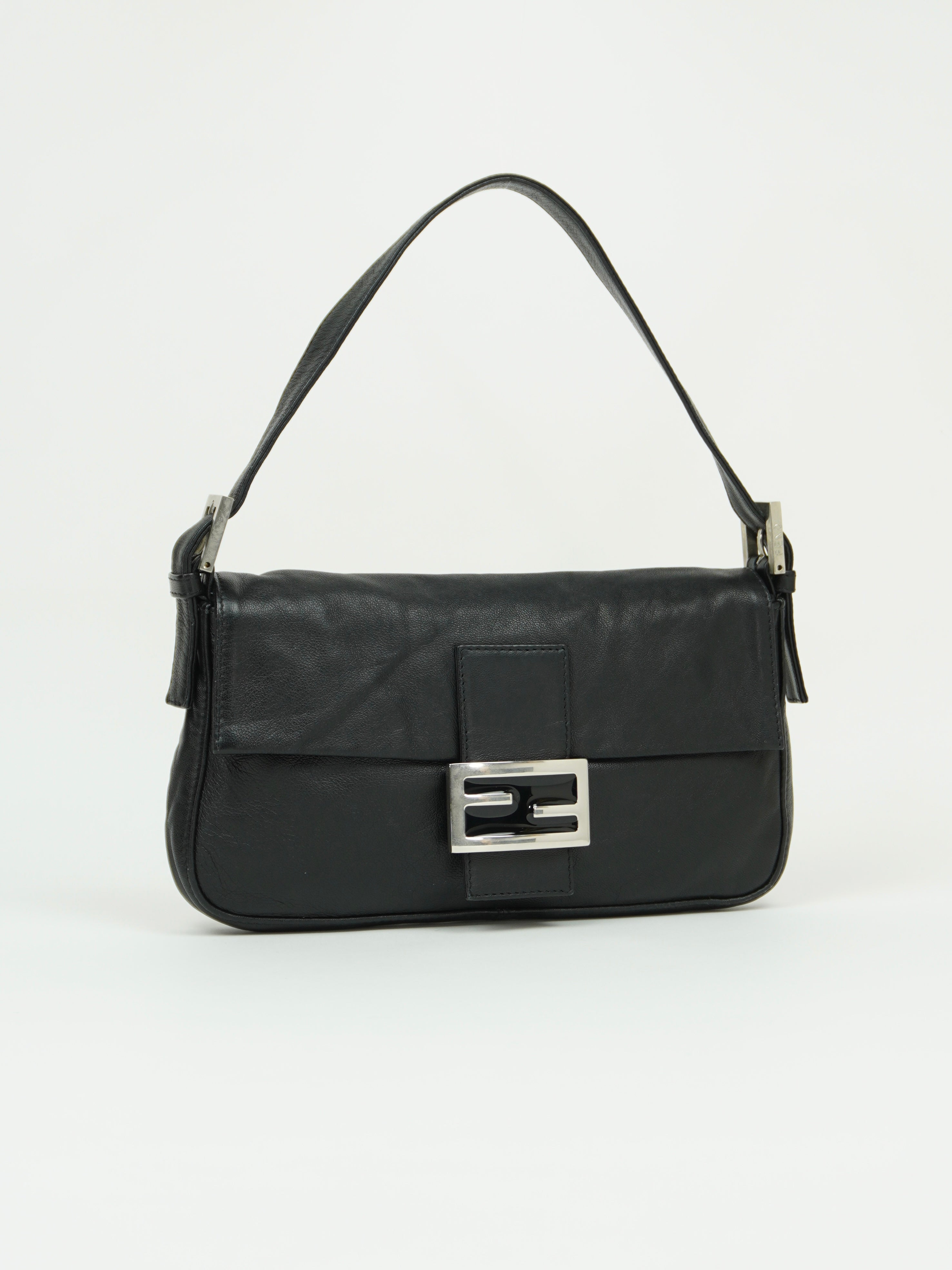 FENDI LEATHER BAGUETTE BAG