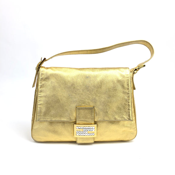 FENDI GOLD MAMA BAGUETTE