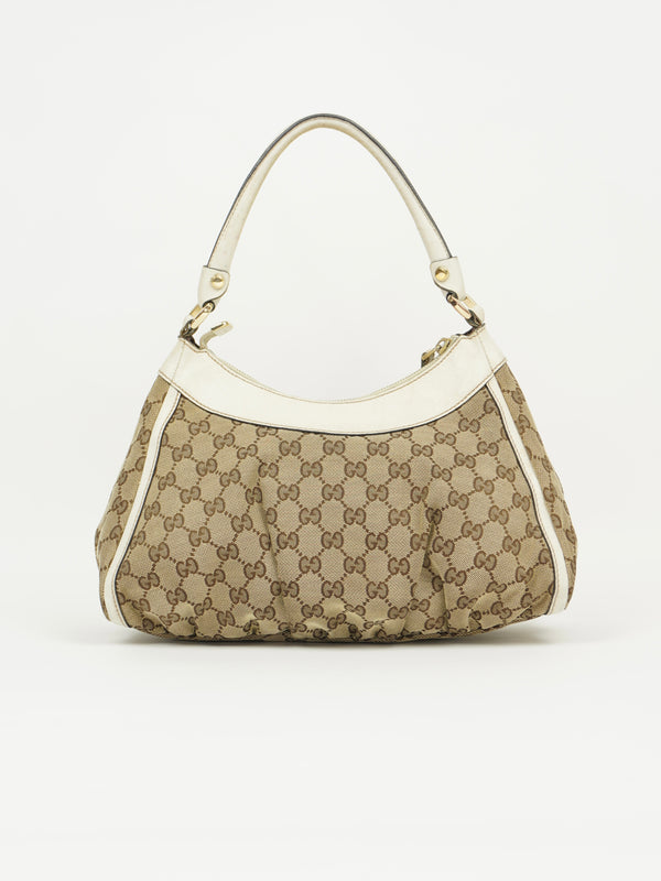 GUCCI MONOGRAM ABBEY BAG
