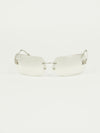 CHANEL RIMLESS RHINESTONE SUNGLASSES