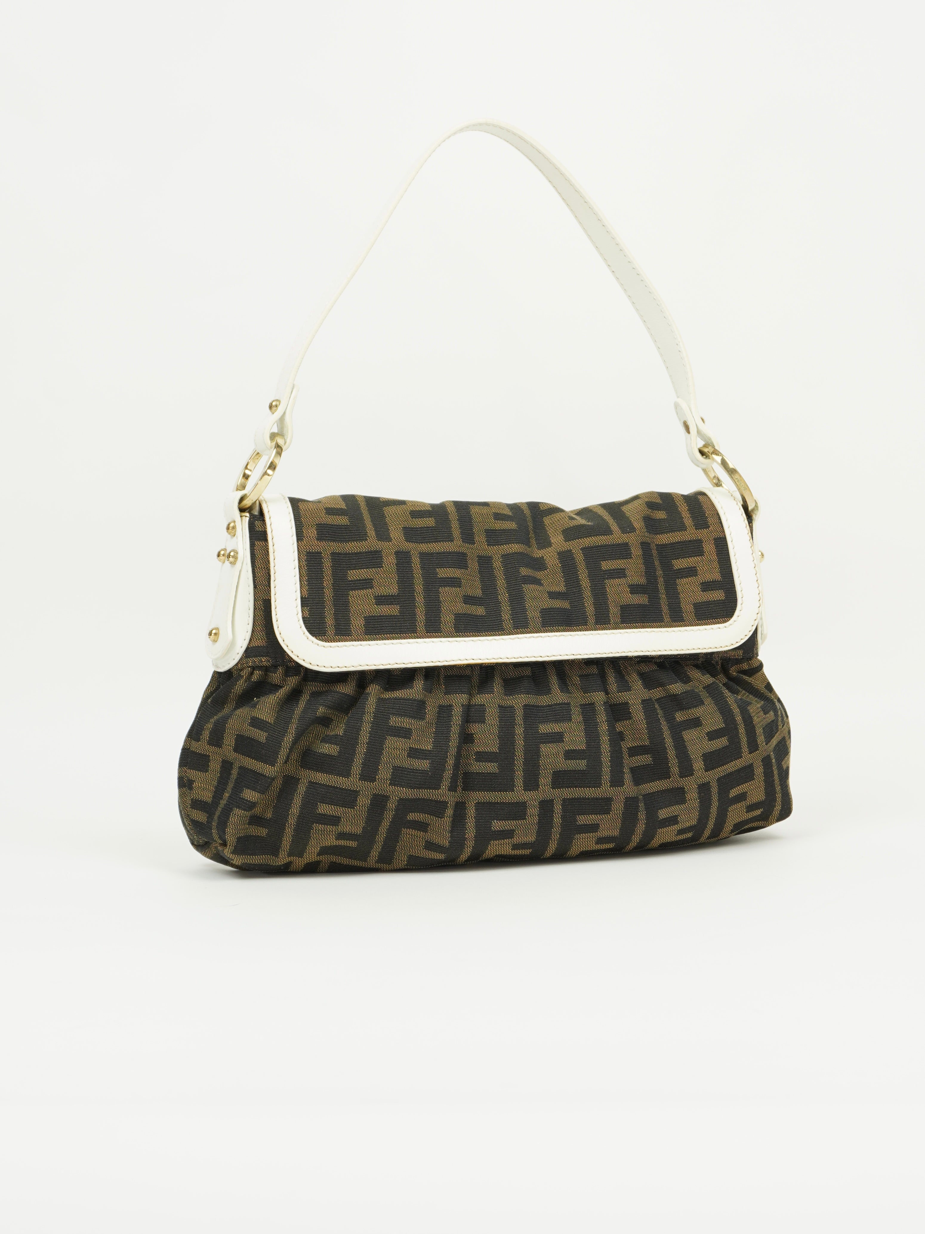 FENDI ZUCCA SHOULDER BAG