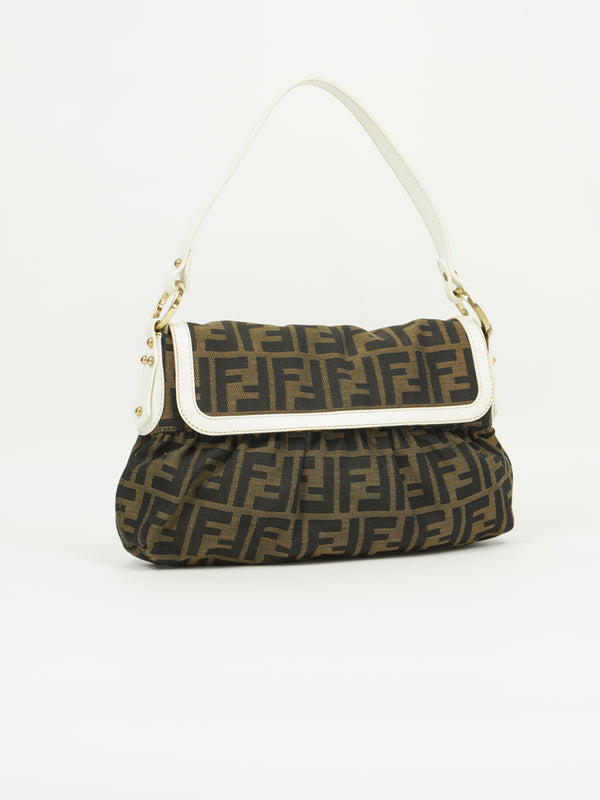 FENDI ZUCCA SHOULDER BAG